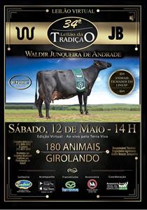 34º LEILÃO DA TRADIÇÃO - WALDIR JUNQUEIRA DE ANDRADE 34º LEILÃO DA TRADIÇÃO - WALDIR JUNQUEIRA DE ANDRADE