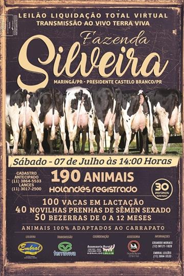 LEILÃO LIQUIDAÇÃO VIRTUAL FAZENDA SILVEIRA LEILÃO LIQUIDAÇÃO VIRTUAL FAZENDA SILVEIRA